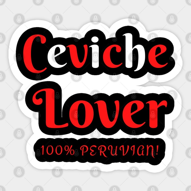 Ceviche Lover Sticker by NatWell